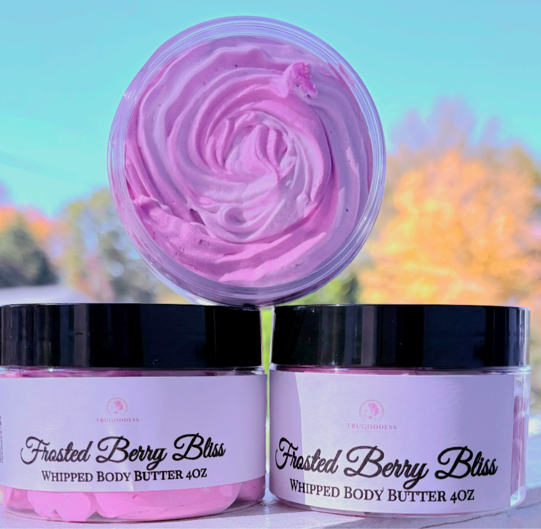 Frosted Berry Bliss Body Butter Thick Formula