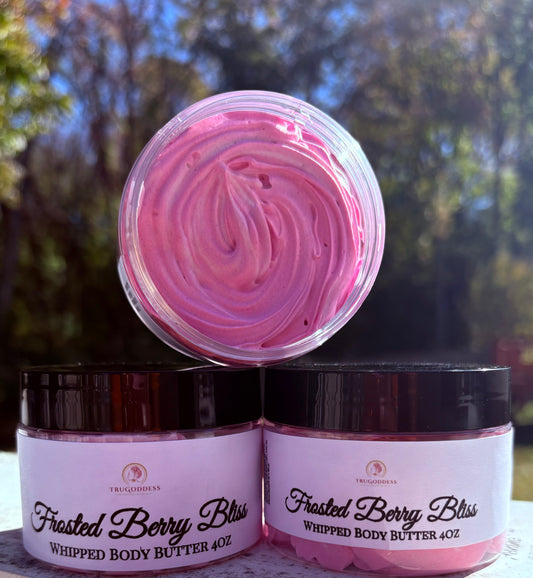 Frosted Berry Bliss Body Butter Thick Formula